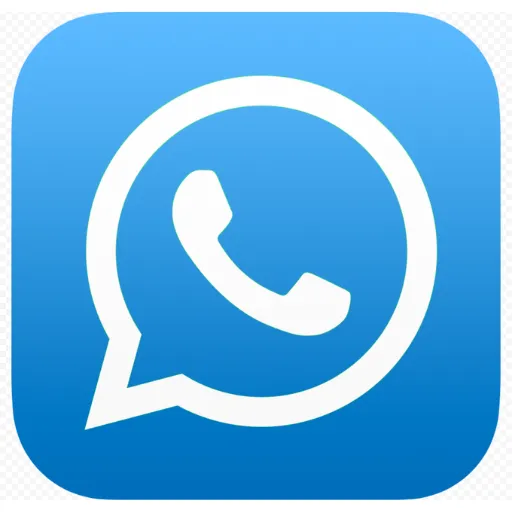 Blue whatsapp